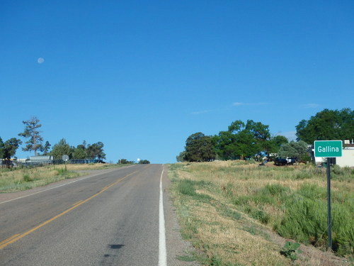 GDMBR: Entering Gallina, NM.